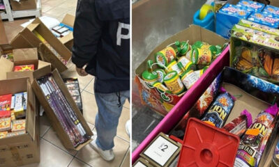 materiale pirotecnico sequestro