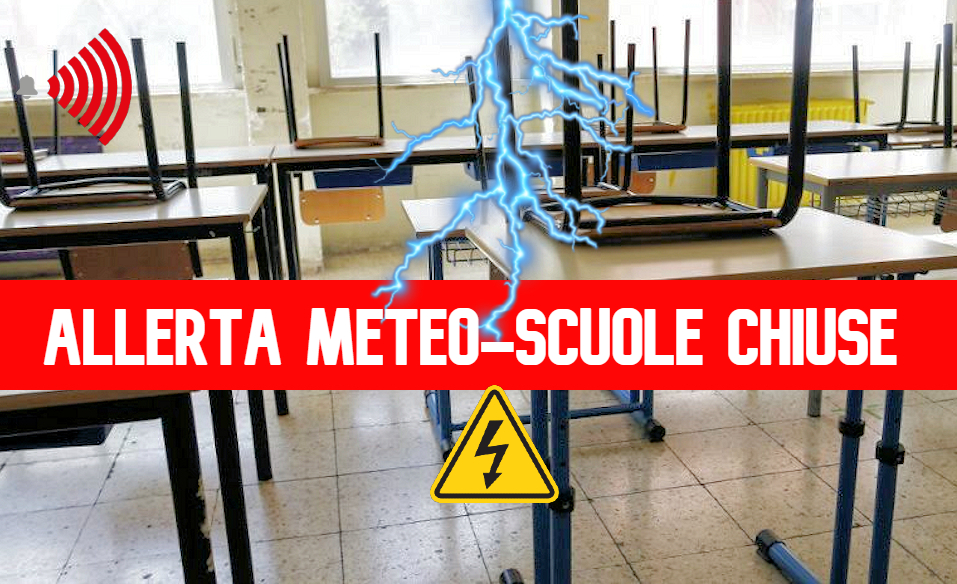 Allerta Meteo Scuole chiuse Cosenza
