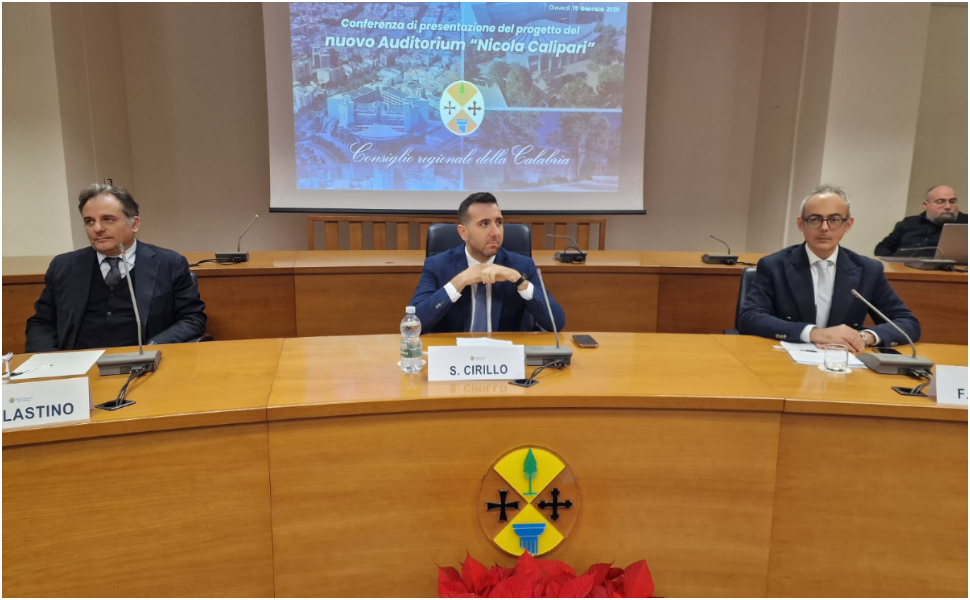 Auditorium “Nicola Calipari”, dopo quasi 6 anni il bando per la ricostruzione: «impegno mantenuto» 56 Auditorium Nicola Calipari progetto 02
