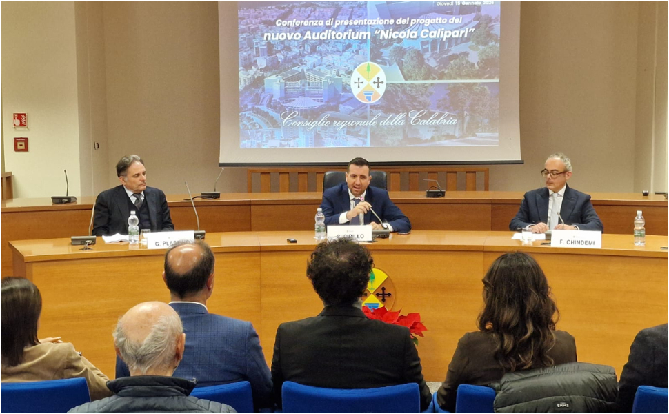 Auditorium “Nicola Calipari”, dopo quasi 6 anni il bando per la ricostruzione: «impegno mantenuto» 51 Auditorium Nicola Calipari progetto 03