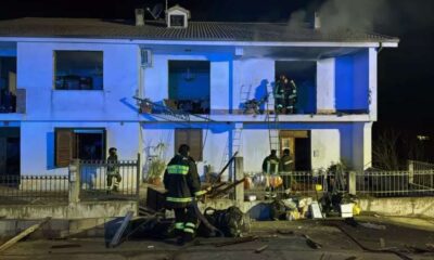 Bisignano bombola gas esplosione
