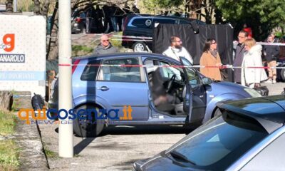 Cadavere via popilia auto cosenza 05