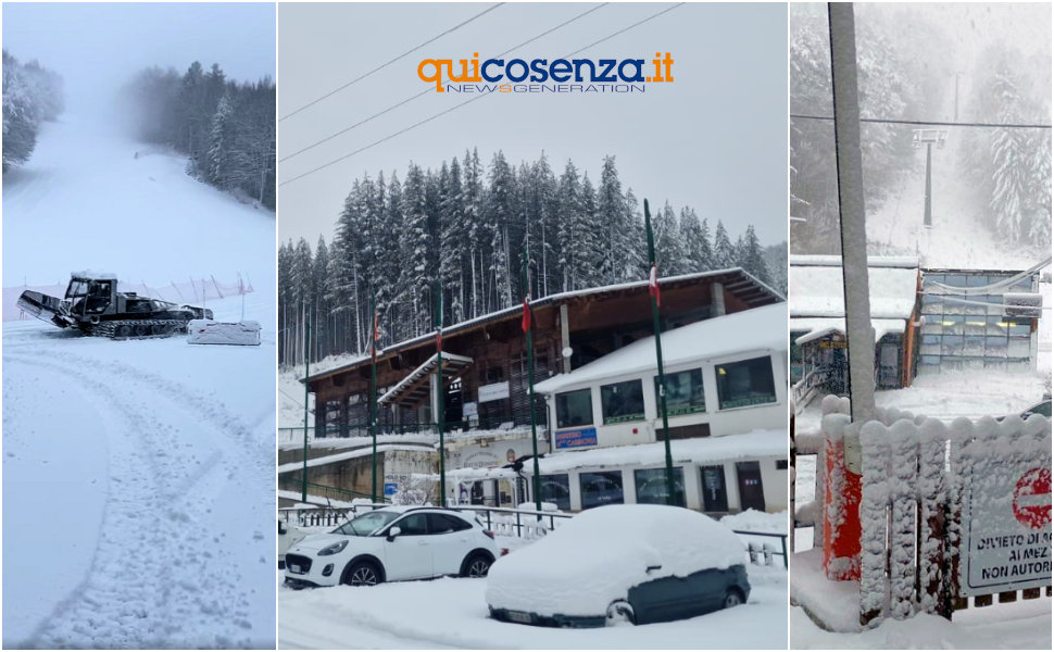 Camigliatello piste da sci Tasso Monte Curcio