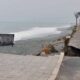 Ciclone Harry lungomare Melito porto salvo fondi