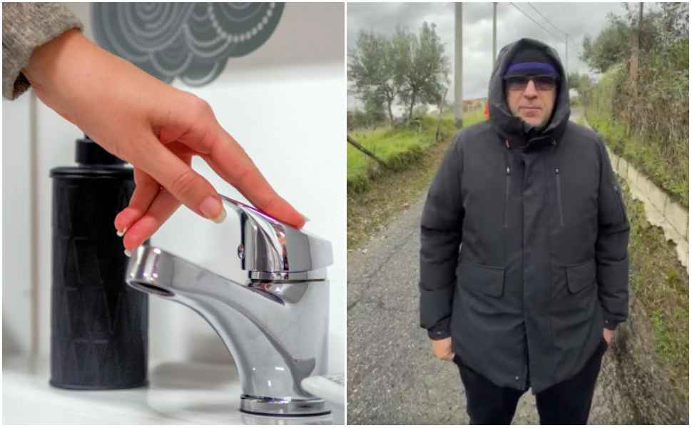Cosenza interruzione acqua