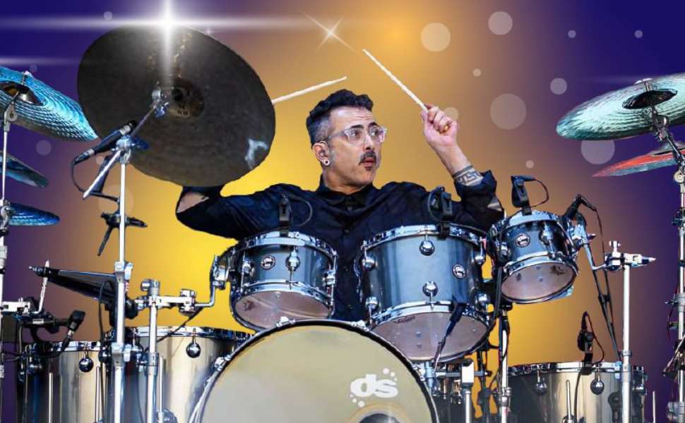 Vasco Rossi e non solo: Donald Renda arriva nel Cosentino per una masterclass di batteria 52 Donald Renda 01