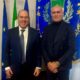 «Cosenza non è un’isola felice, ma è abbastanza tranquilla»: Caruso incontra il nuovo questore Borelli 80 Franz-Carusoi-ed-il-Questore-Borelli