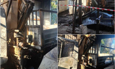 Incendio mezzi ditta Eugenio Mammone 01