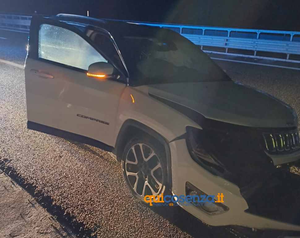 incidente A2 Mormanno 