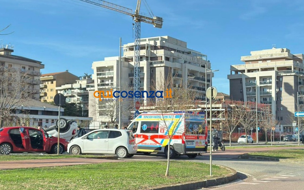Incidente Cosenza viale Parco