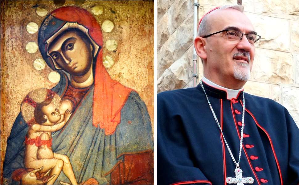 Madonna del Pilerio - cardinale Pizzaballa