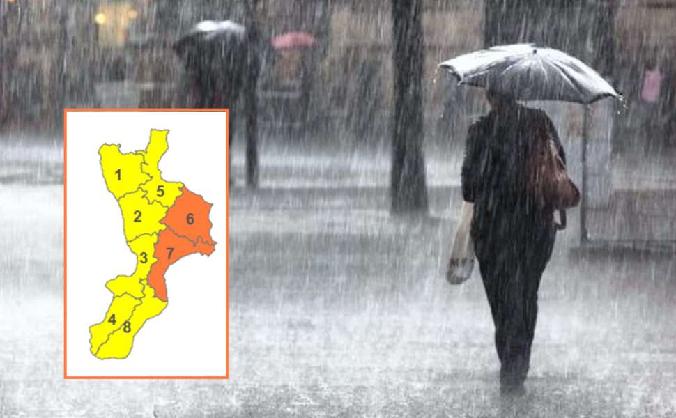 Maltempo calabria protezione civile