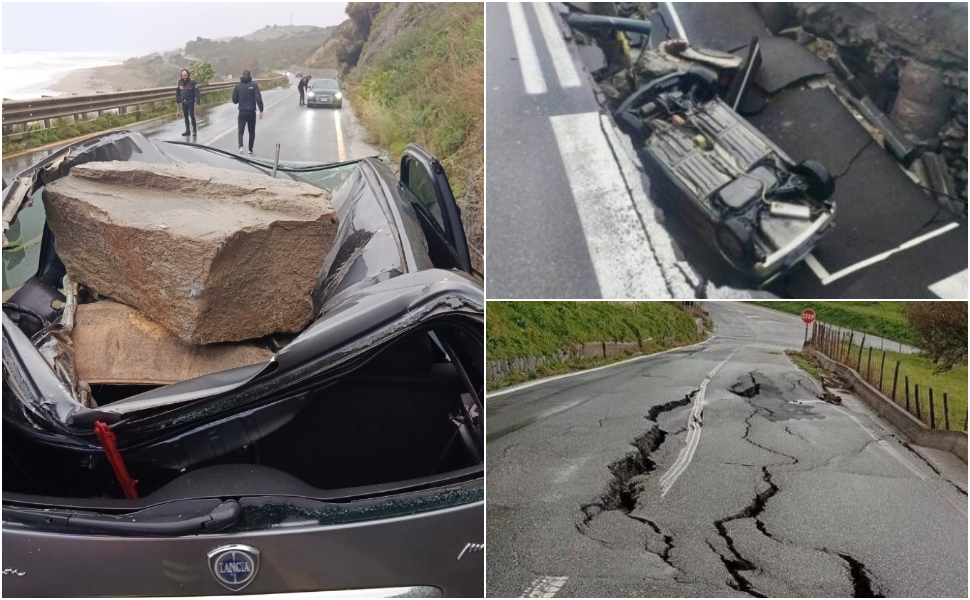 Maltempo devastante, danni del ciclone Harry: «subito un fondo straordinario, Comuni lasciati soli» 51 Maltempo ciclone Harry calabria 04