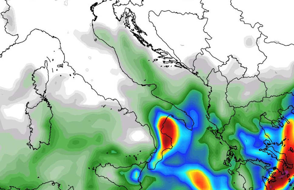 Pioggia Calabria allerta Rossa