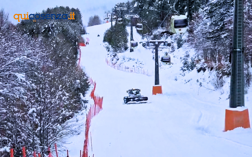 Si torna a sciare in Sila: domani dalle 9:00 pista rossa aperta a Camigliatello. A Lorica Inferno 1 e 2 51 Pista da Sci camigliatello Sila