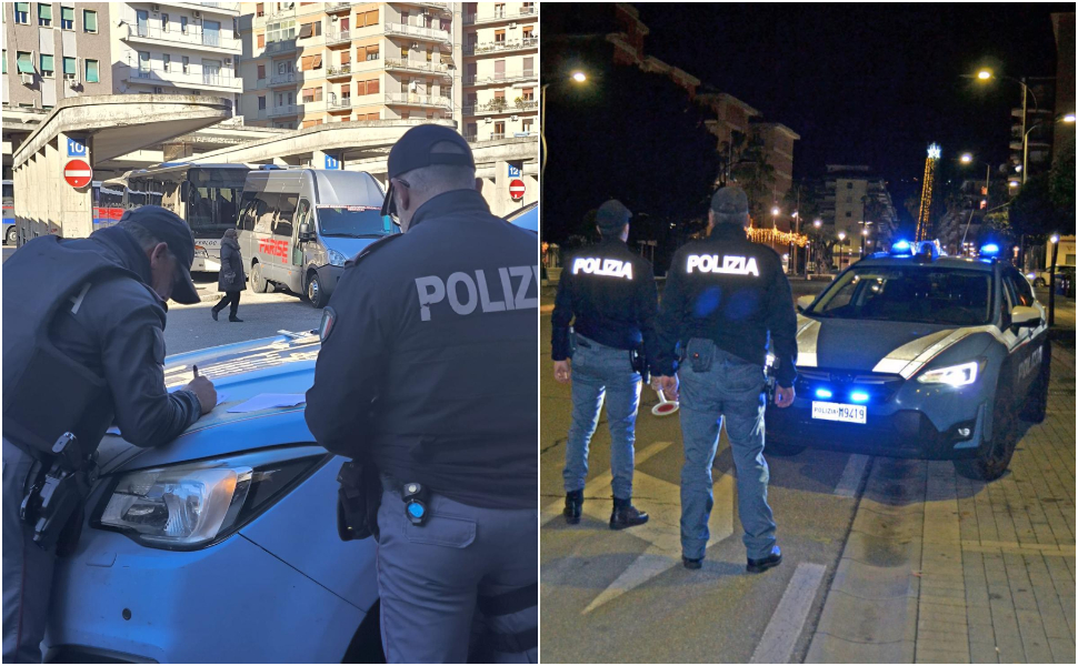 Cosenza, controlli a tappeto della polizia: arresti (3 sono giovanissimi), denunce e sequestro di droga 51 Polizia Cosenza