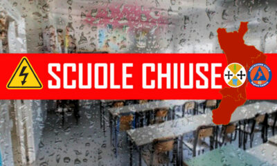 Scuole Chiuse in Calabria allerta meteo Rossa