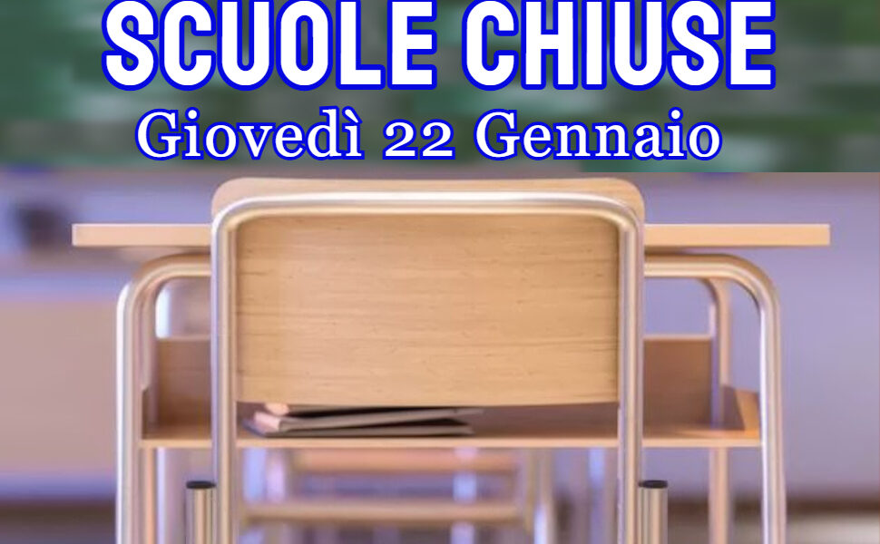 Scuole chiuse Calabria giovedì