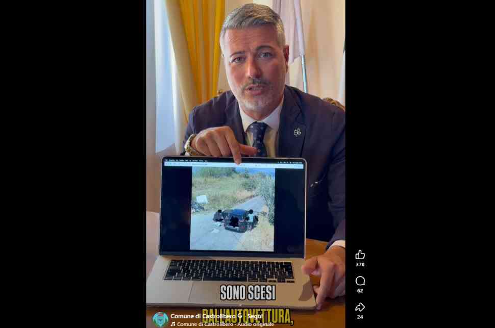Castrolibero, 'zozzoni' sorpresi a scaricare rifiuti: multa da 500 euro grazie alle telecamere 51 Sindaco-Castrolibero_rifiuti