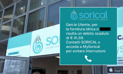 Sorical utenti morosi SMS
