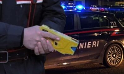 carabinieri rossano taser