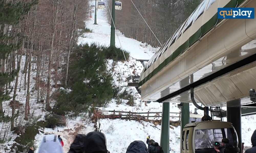 Camigliatello: forte vento e poca neve, chiusi gli impianti di risalita del Tasso