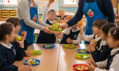 Rende frutta e verdura nelle scuole