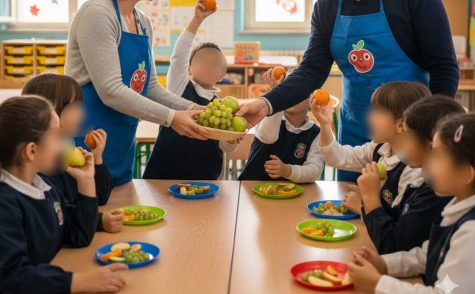 Rende, al via "Frutta e verdura nelle scuole": merende sane e di qualità per gli alunni 51 Rende frutta e verdura nelle scuole