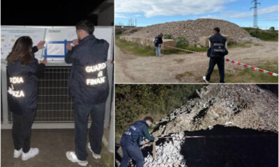 guardia finanza sequestro rifiuti edili