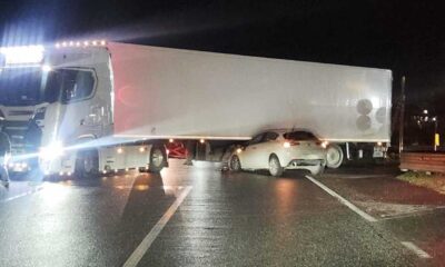incidente statale 106 auto tir