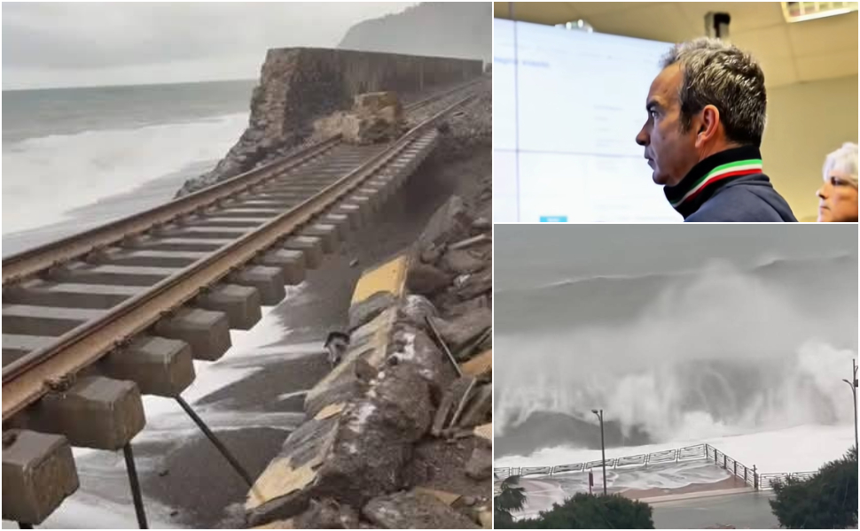 Ciclone Harry, Occhiuto fa il punto: «Il peggio è passato, chiederemo lo stato di emergenza nazionale» 51 maltempo ciclone harry occhiuto