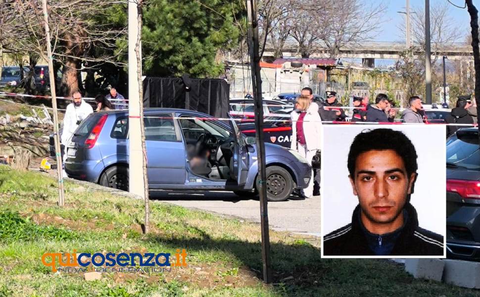 omicidio via popilia cosenza luca carbone cadavere