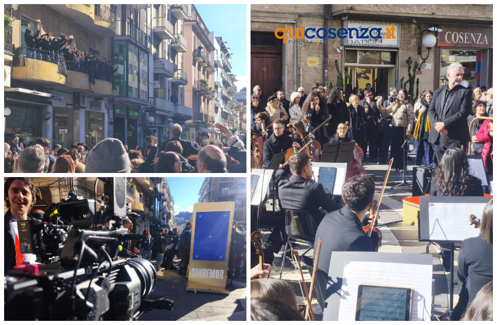 Cosenza canta Sanremo: piazza Kennedy si trasforma in un grande palcoscenico a cielo aperto 81 Cosenza canta Sanremo