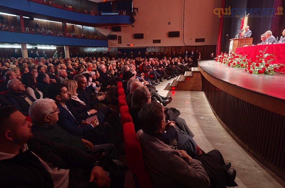 Rende Sandro Principe conferenza annuale 1 febbraio 