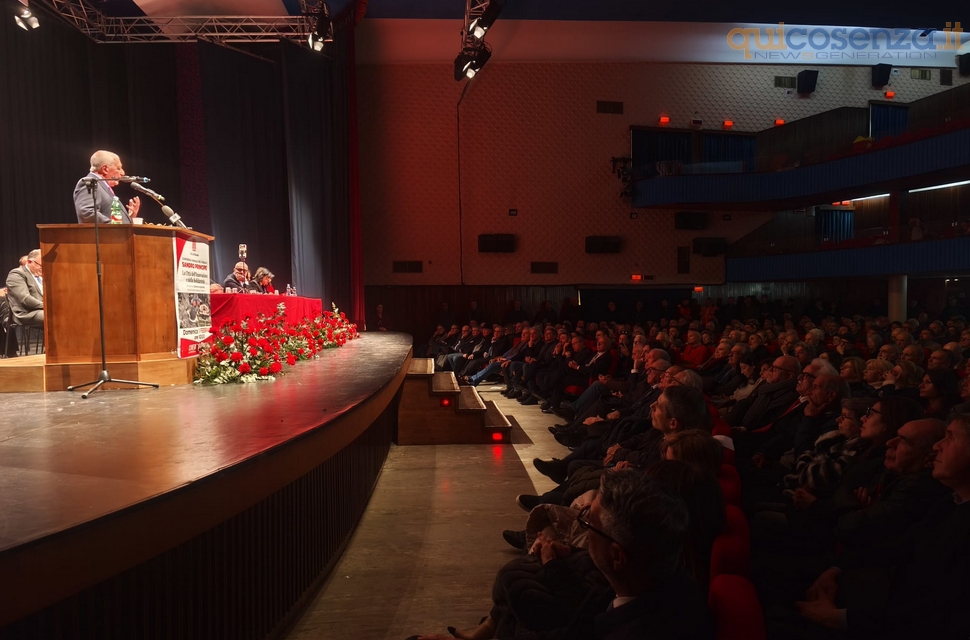 Rende Sandro Principe conferenza annuale 1 febbraio