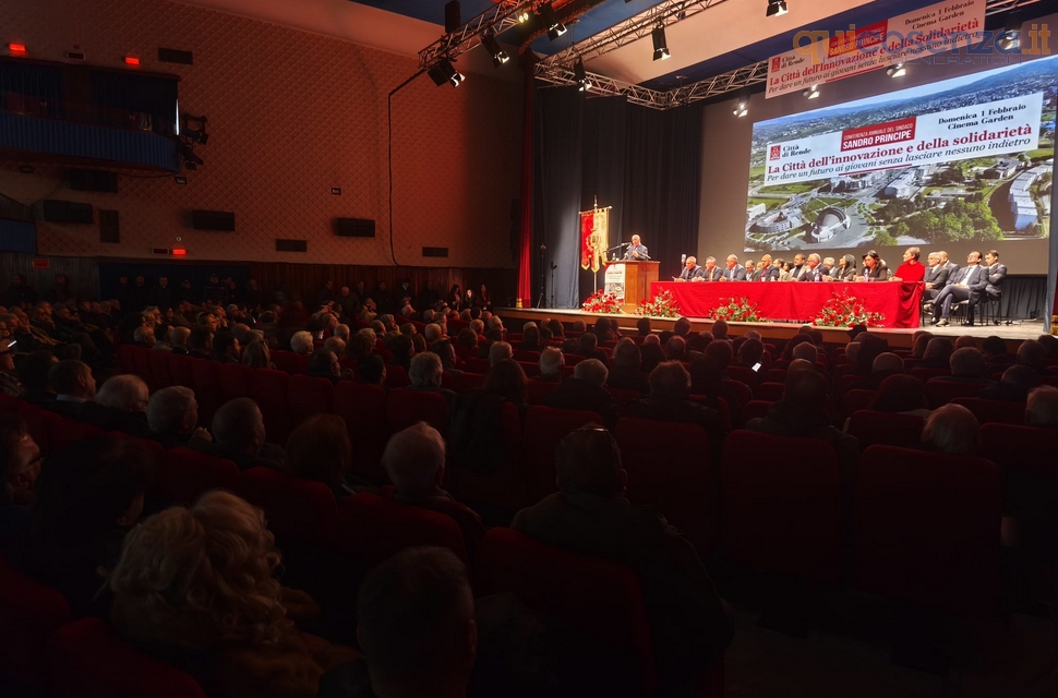 Rende Sandro Principe conferenza annuale 1 febbraio