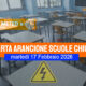 Allerta arancione: scuole chiuse martedì 17 febbraio a Cosenza, Rende e altri comuni - ELENCO 55 Allerta Arancione scuole chiuse 17 febbraio