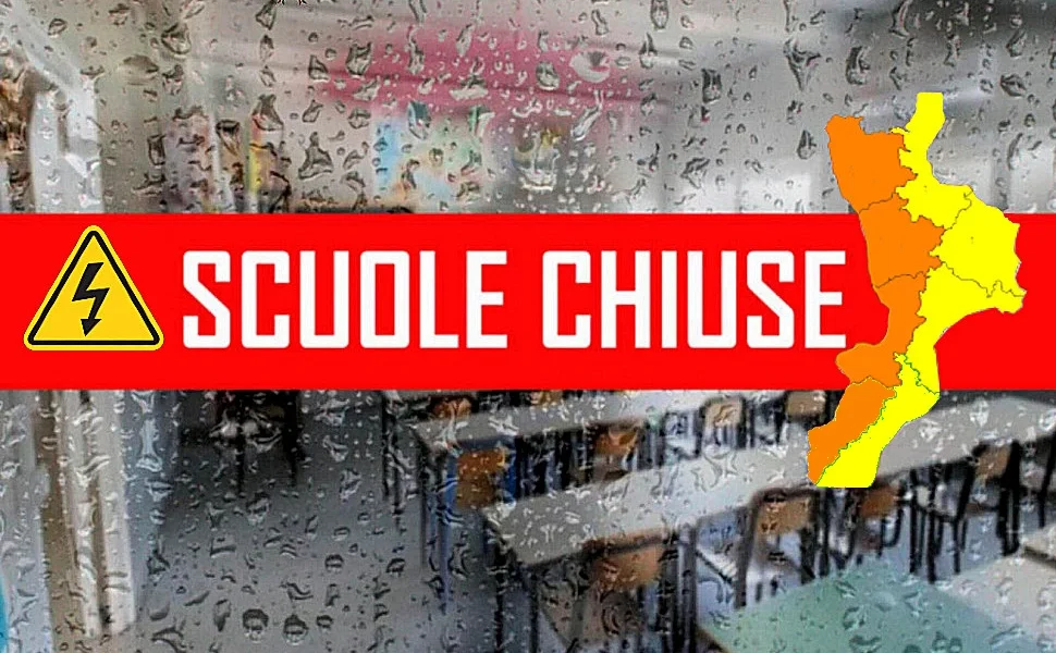Allerta meteo arancione scuole chiuse 12 febbraiocosenza