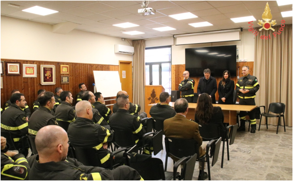 Catanzaro incontro Ciclone Harry Vigili del fuoco 02