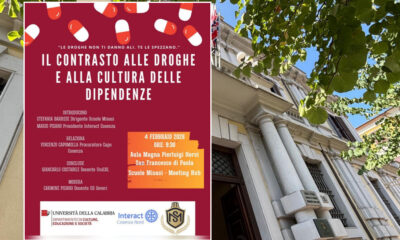Lotta alle Droghe Cosenza incontro