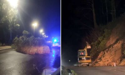 Devastante Maltempo - Lungomare Gallico e frana Decollatura