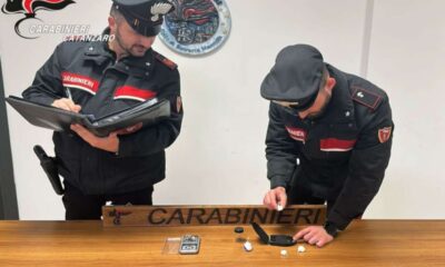 Droga domicilio soveria reventino carabinieri