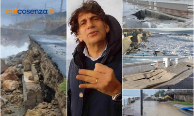 Alluvioni, frane e spiagge cancellate sul Tirreno: dal 60 spariti 110 metri di costa. Tansi "conto salato tra burocrati e abusivismo” 170 Erosione Costiera, abusivismo- Carlo Tansi