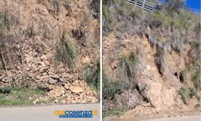 Frana via Romualdo Montagna - rete paramassi 01