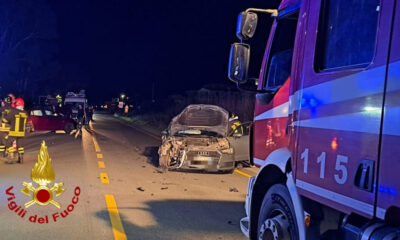 Incidente 106_01 Scontro tra due auto