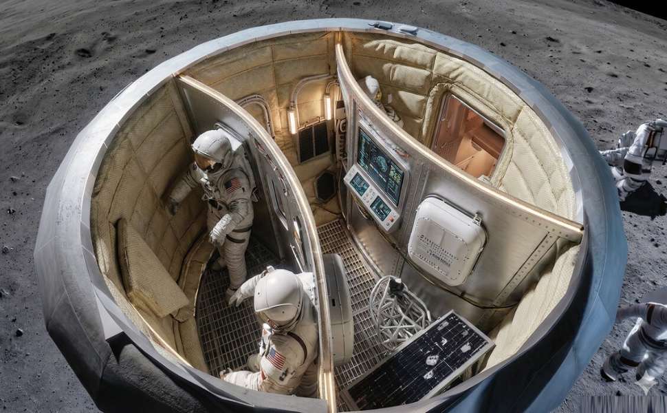 La Calabria nello Spazio: nasce “Oxygen”, habitat modulare per la Luna 52 Luna Oxygen calabria