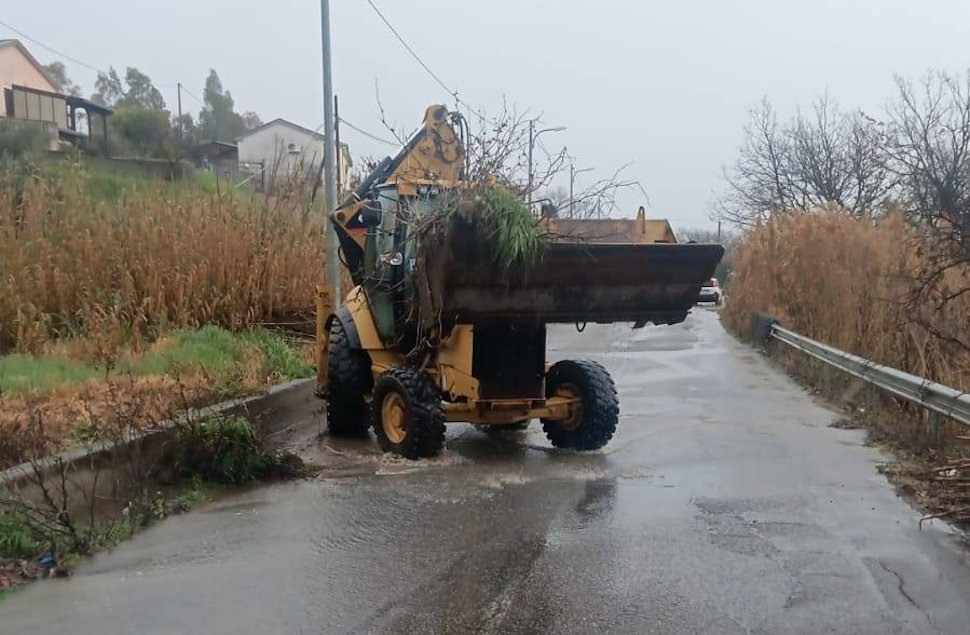 Maltempo ad Altomonte strade