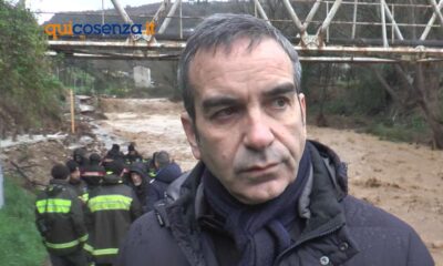Maltempo cosenza roberto occhiuto stato di emergenza