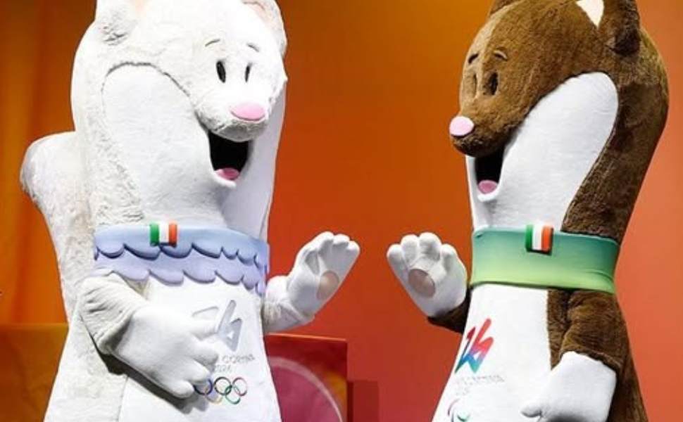 Mascotte Olimpiadi 2026 Milano Cortina
