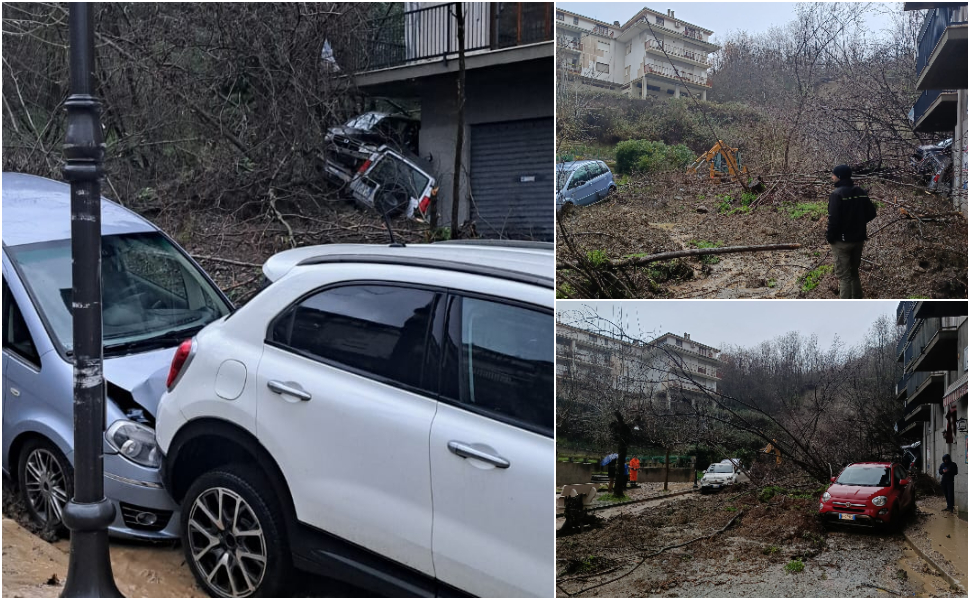 Frane, smottamenti e cedimenti. Viabilità in ginocchio nel Cosentino, diverse strade provinciali danneggiate 56 Pedace